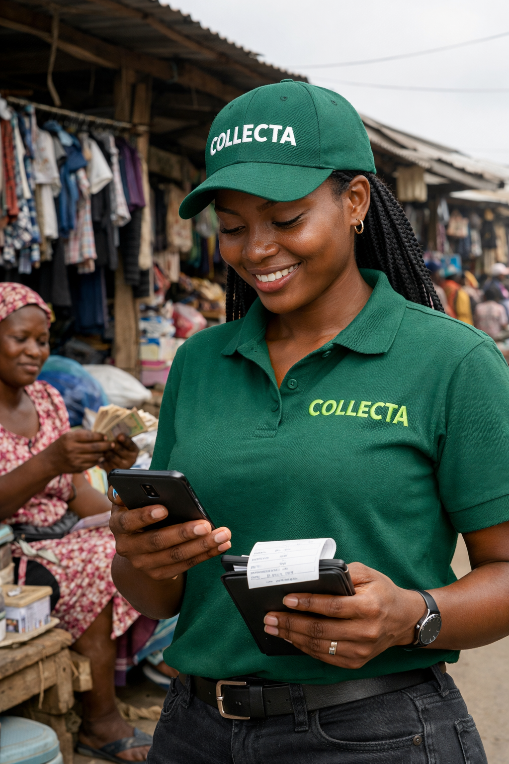 Collectrice Collecta consulte les reçus et les montants collectés